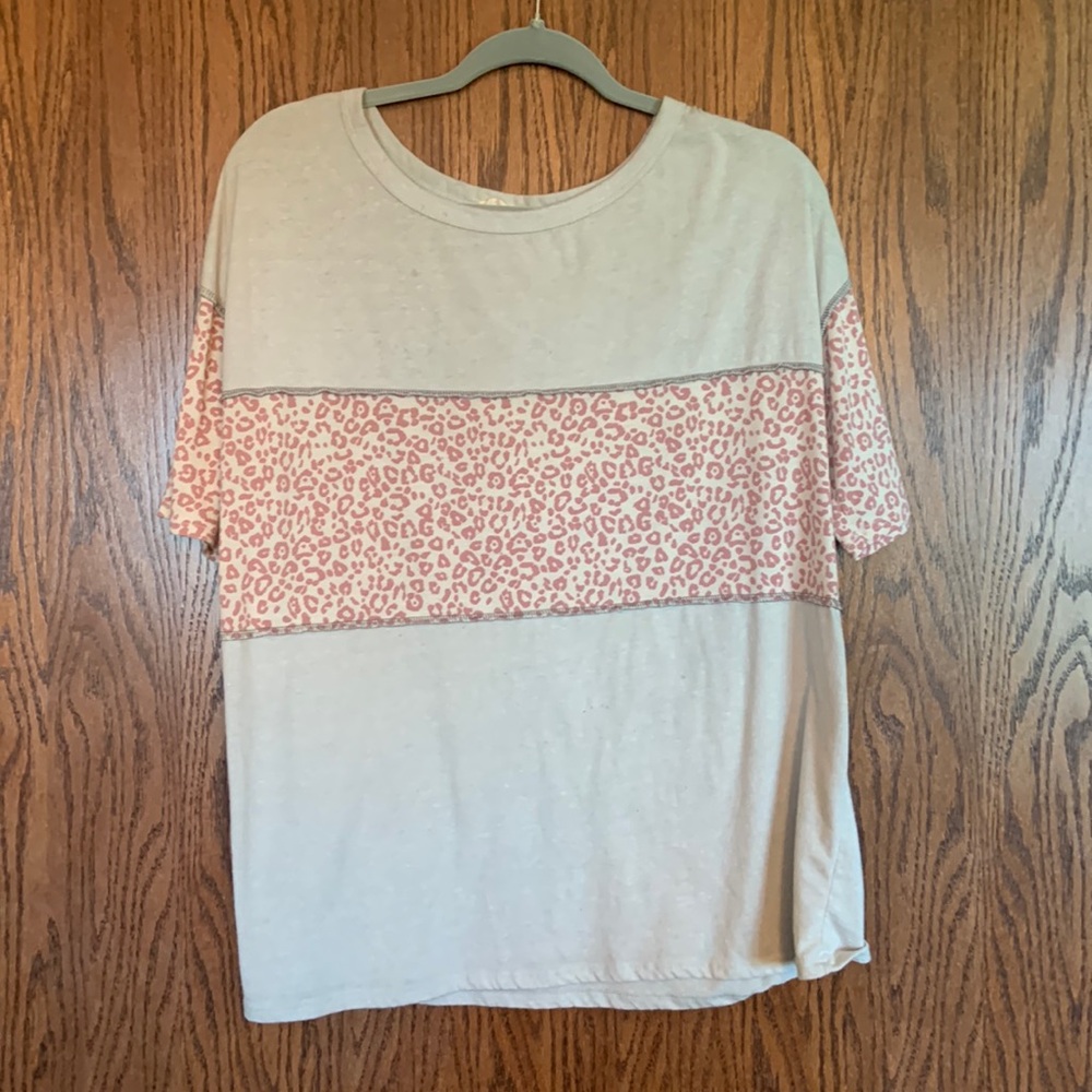 Pink/Blue Top